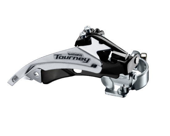 Переключатель скор.пер. Shimano Tourney FD-TY500-TS 42T 2/3, 66-69