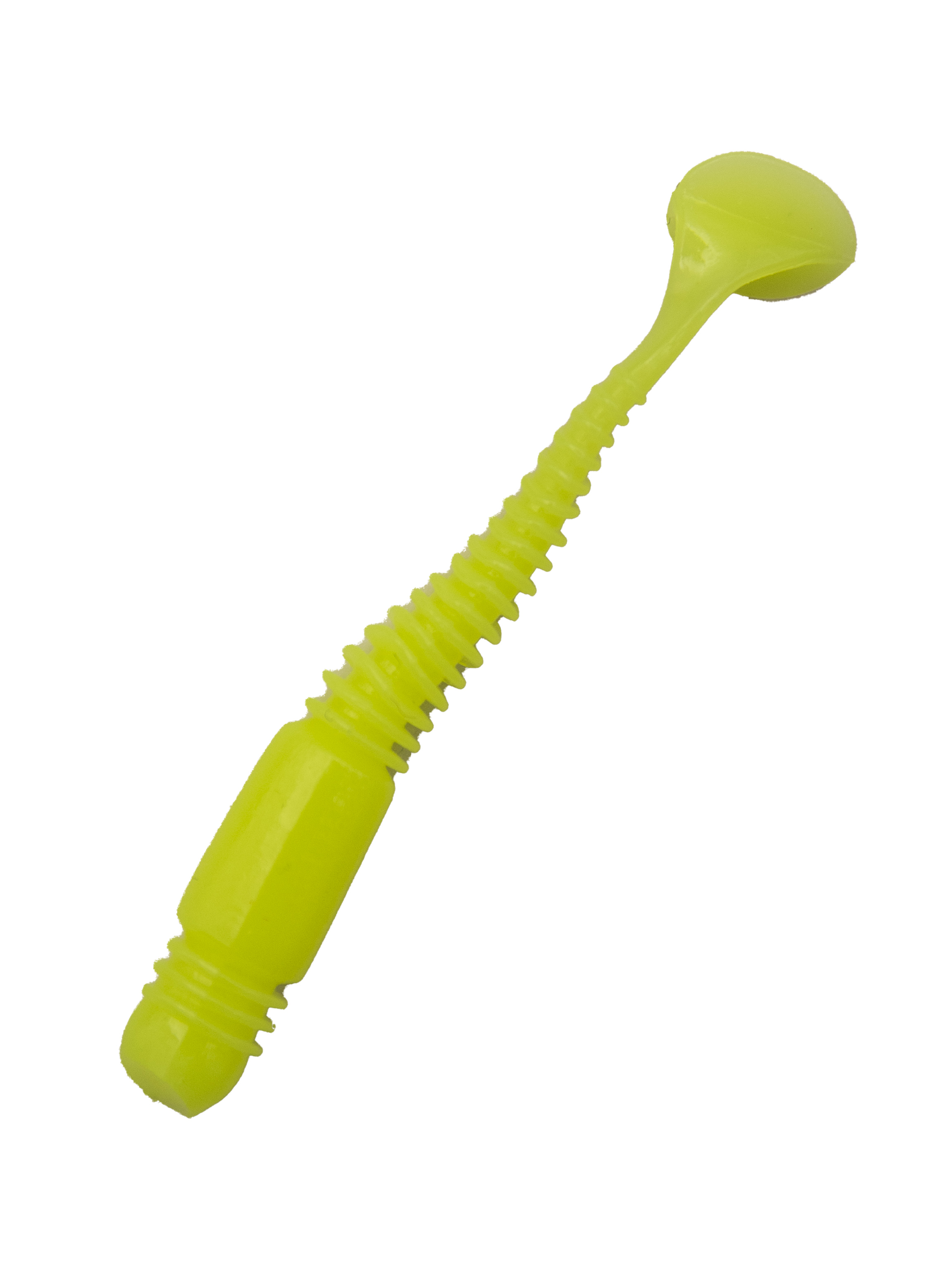 Приманка силиконовая AWEES Fry 2" (уп.11шт) цв.желтый