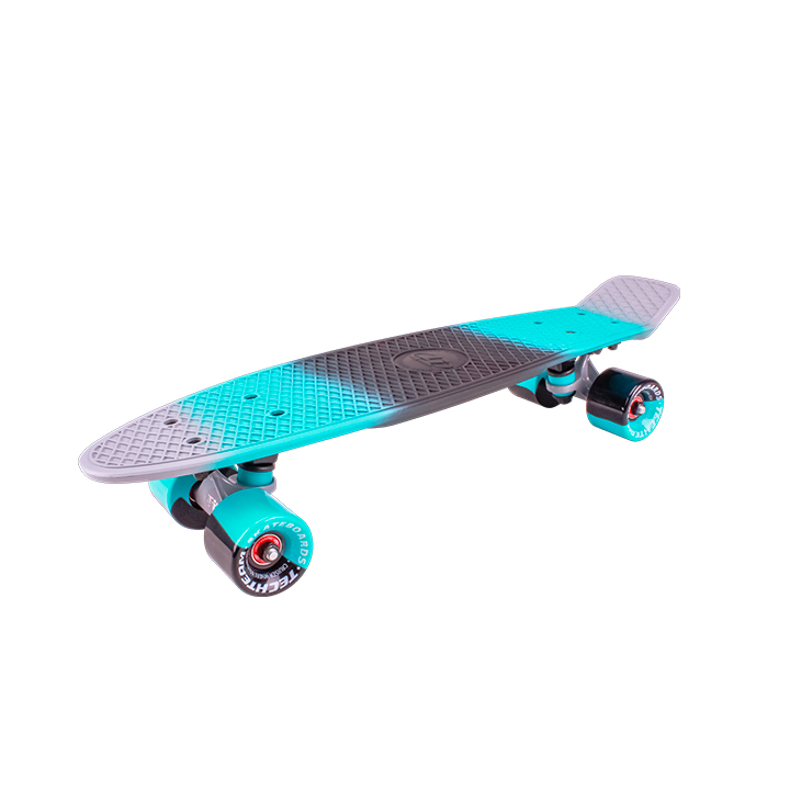 Пенниборд TT TLS-401M Multicolor 22  цв.серо-голубо-черный
