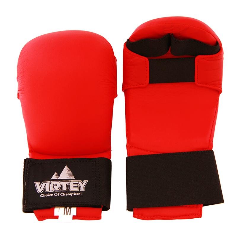 картинка Накладки Virtey KM01 р.S-L цв.красный от магазина Спортсмен