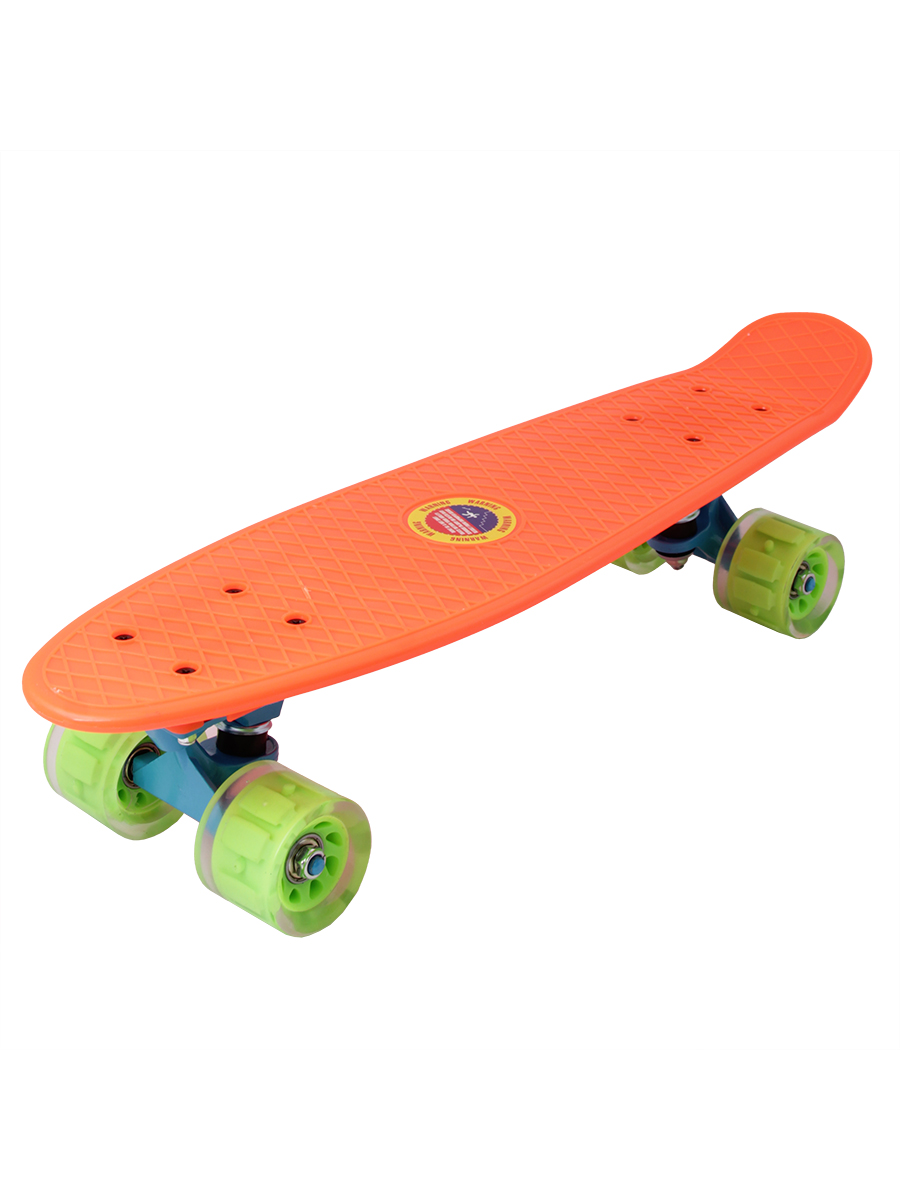 Пенниборд Virtey JDS-DY03M Classic 22"  цв.оранжевый