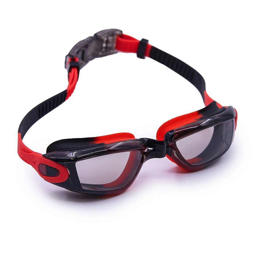 Очки для плавания Virtey S2938F Clear Jr цв.красно-черный