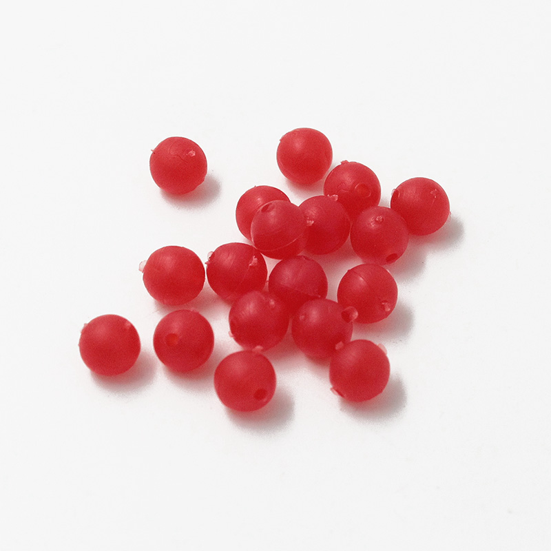 картинка Бусина фидерная Namazu Soft Beads PVC (20шт.) цв.красный от магазина Спортсмен
