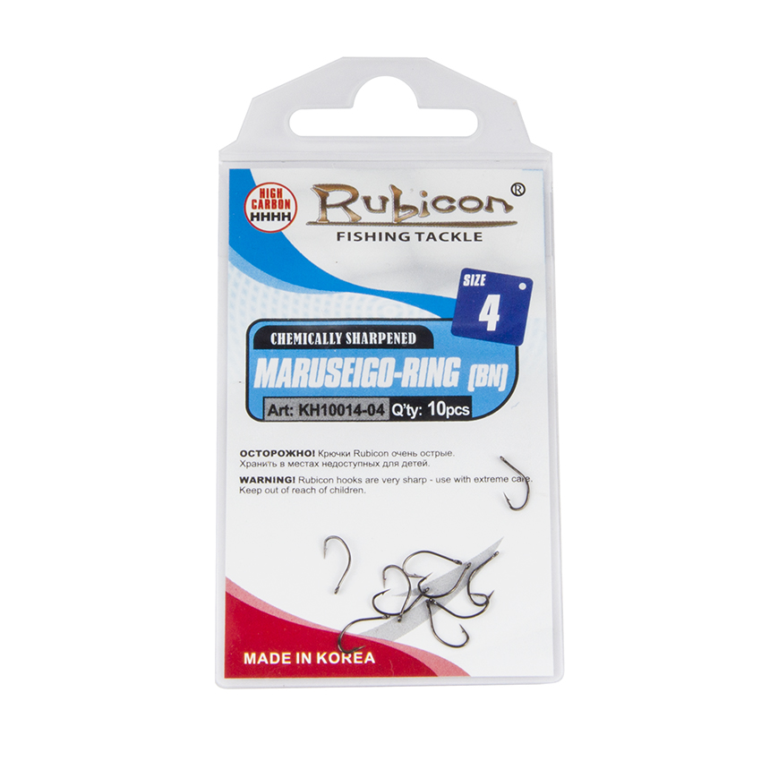 картинка Крючки Rubicon KH10014 Maruseigo-Ring (10шт.) от магазина Спортсмен