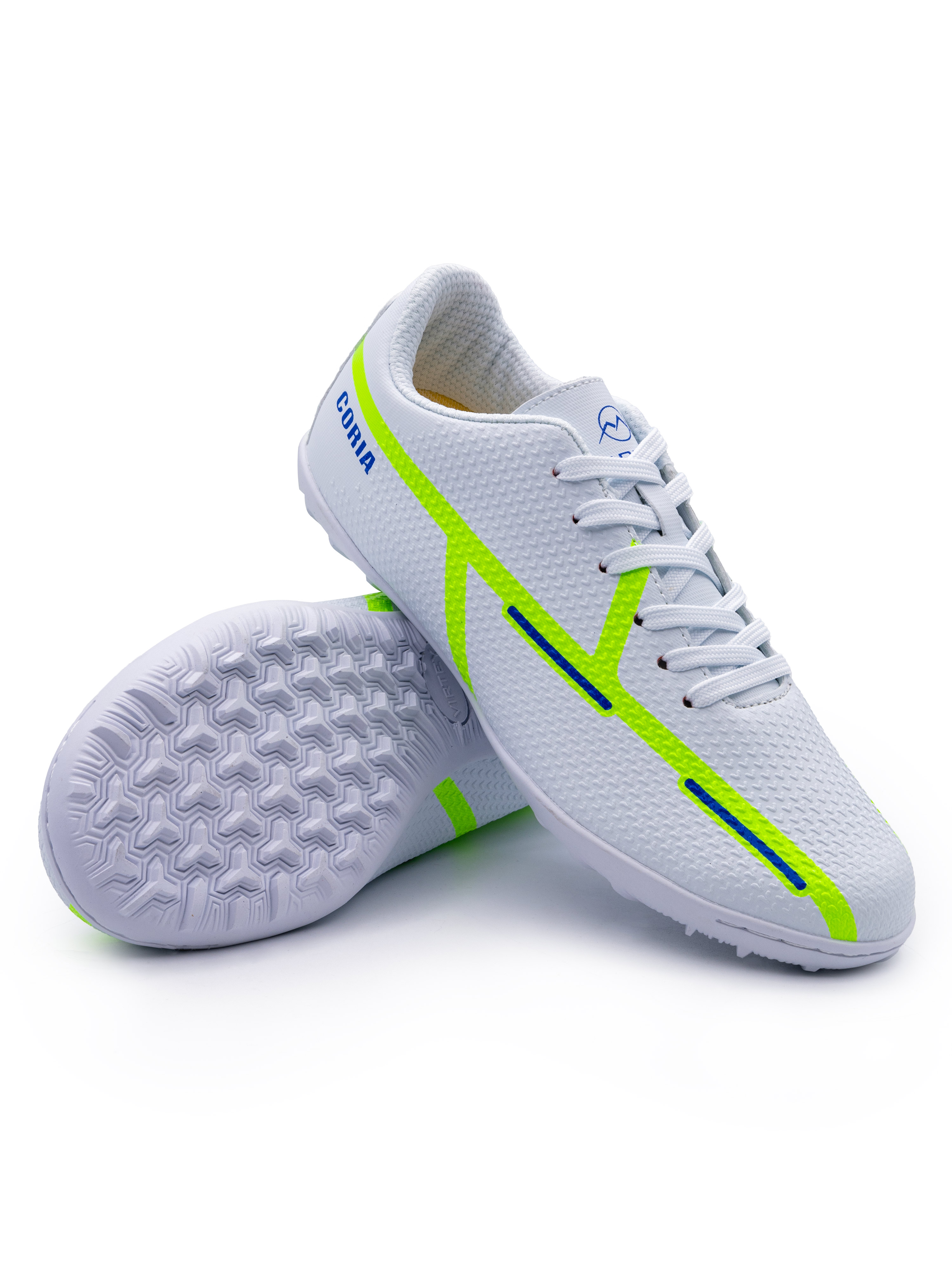 Многошиповки Virtey 23876 Coria р.33-45 цв.сине-желто-белый