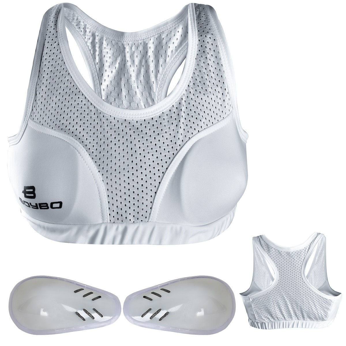 Защита груди BoyBo BP200 р.XS-M цв.белый