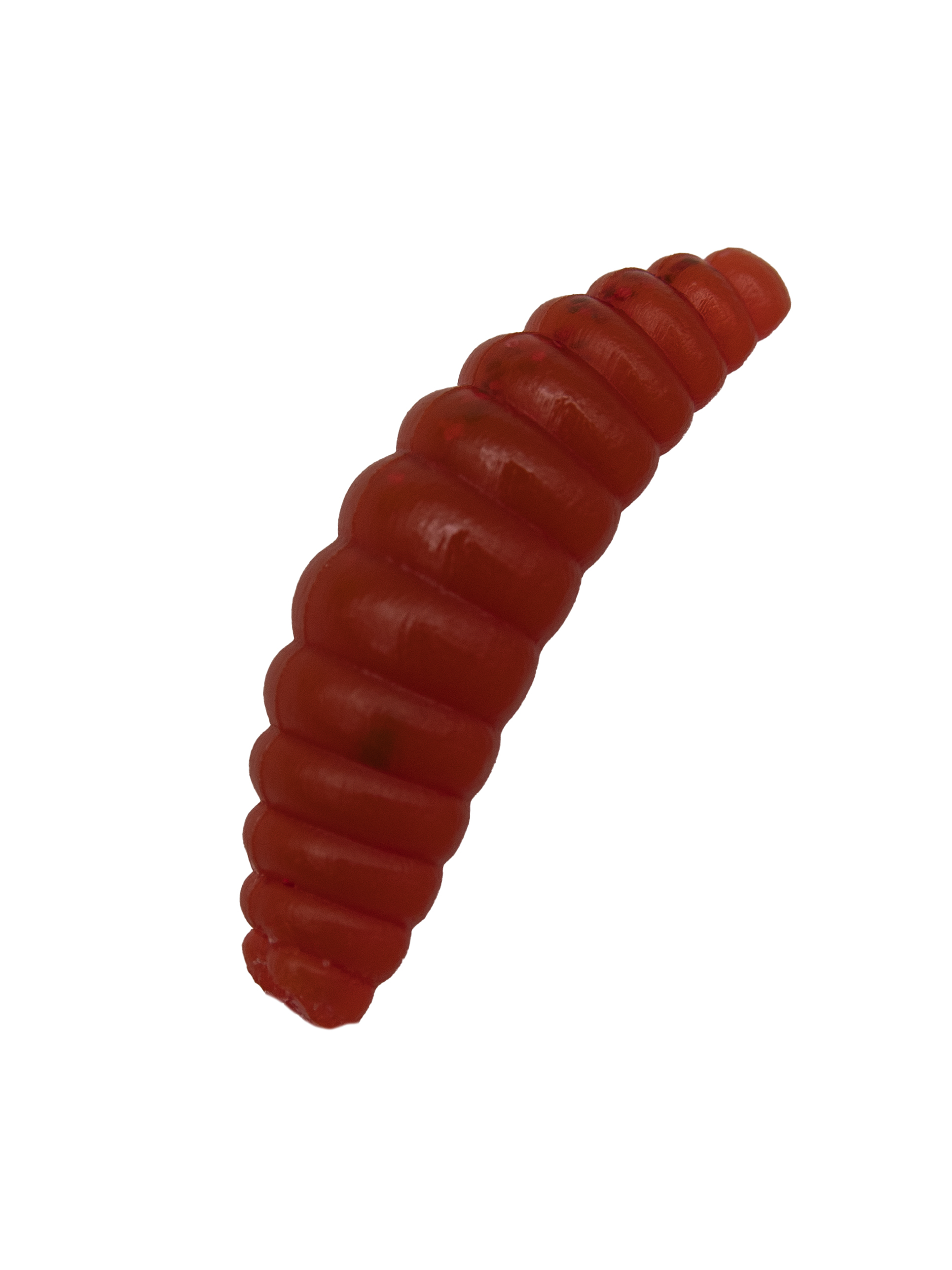 Приманка силиконовая AWEES Maggot 1,4" (уп.8шт) цв.бордовый