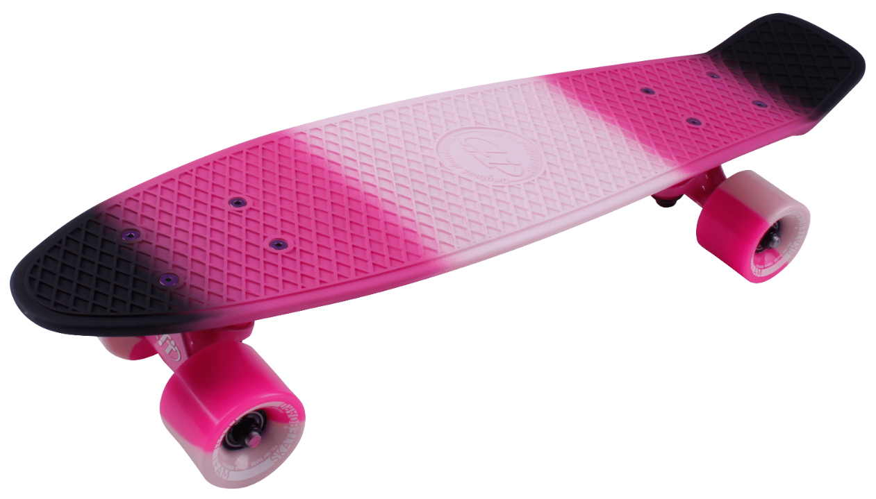 картинка Пенниборд TT TLS-401M Multicolor 22  цв.розово-черный от магазина Спортсмен