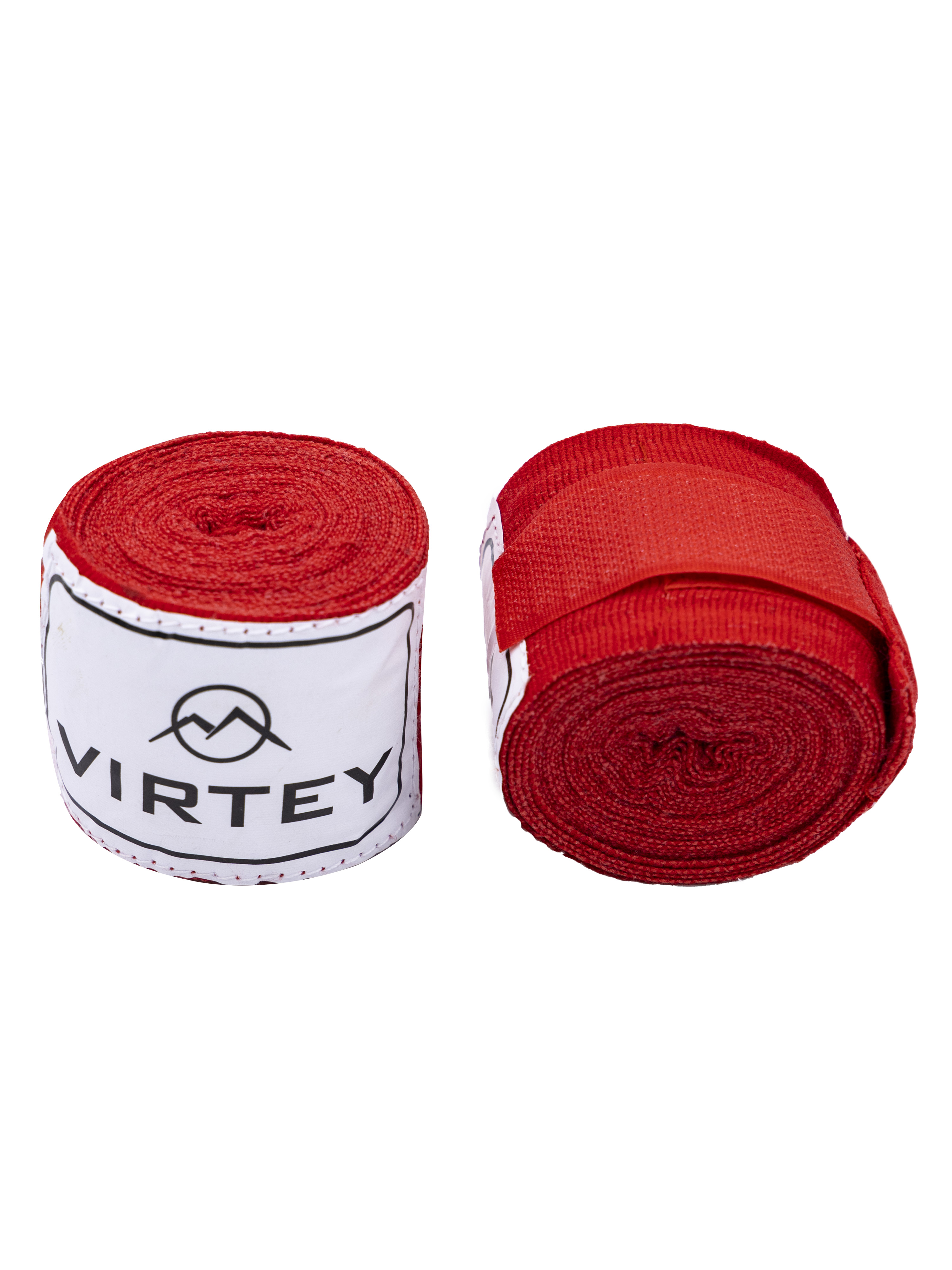 Бинт боксерский Virtey BH02 (хлопок) 2.5-4м цв.красный