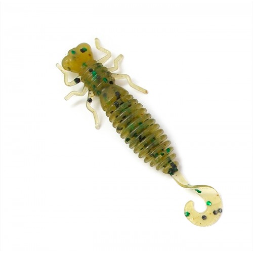 Приманка силиконовая Fanatik Larva LUX р.1.6"(10шт.) цв.Цвет: цв.005