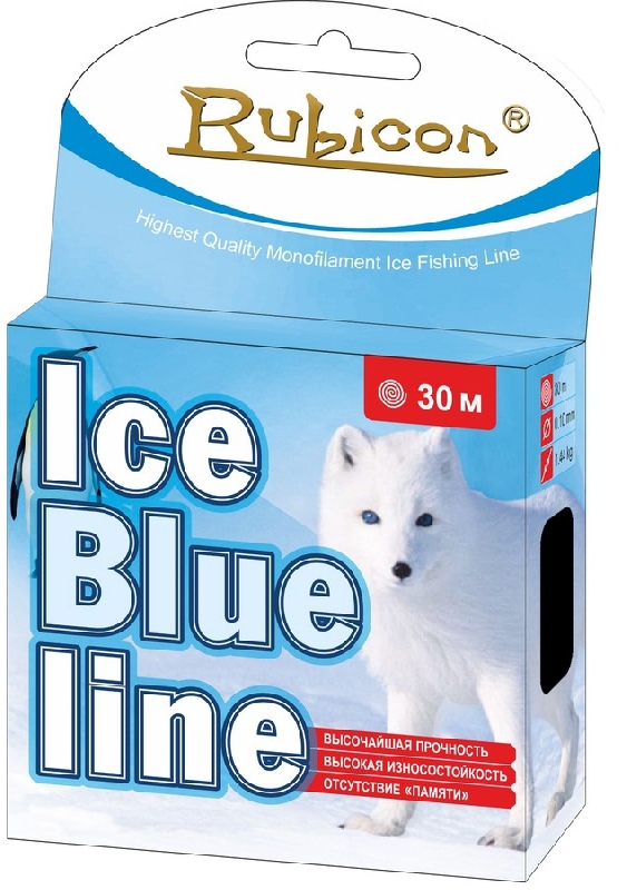 Леска Rubicon Ice Blue Line светло-голубая 30м