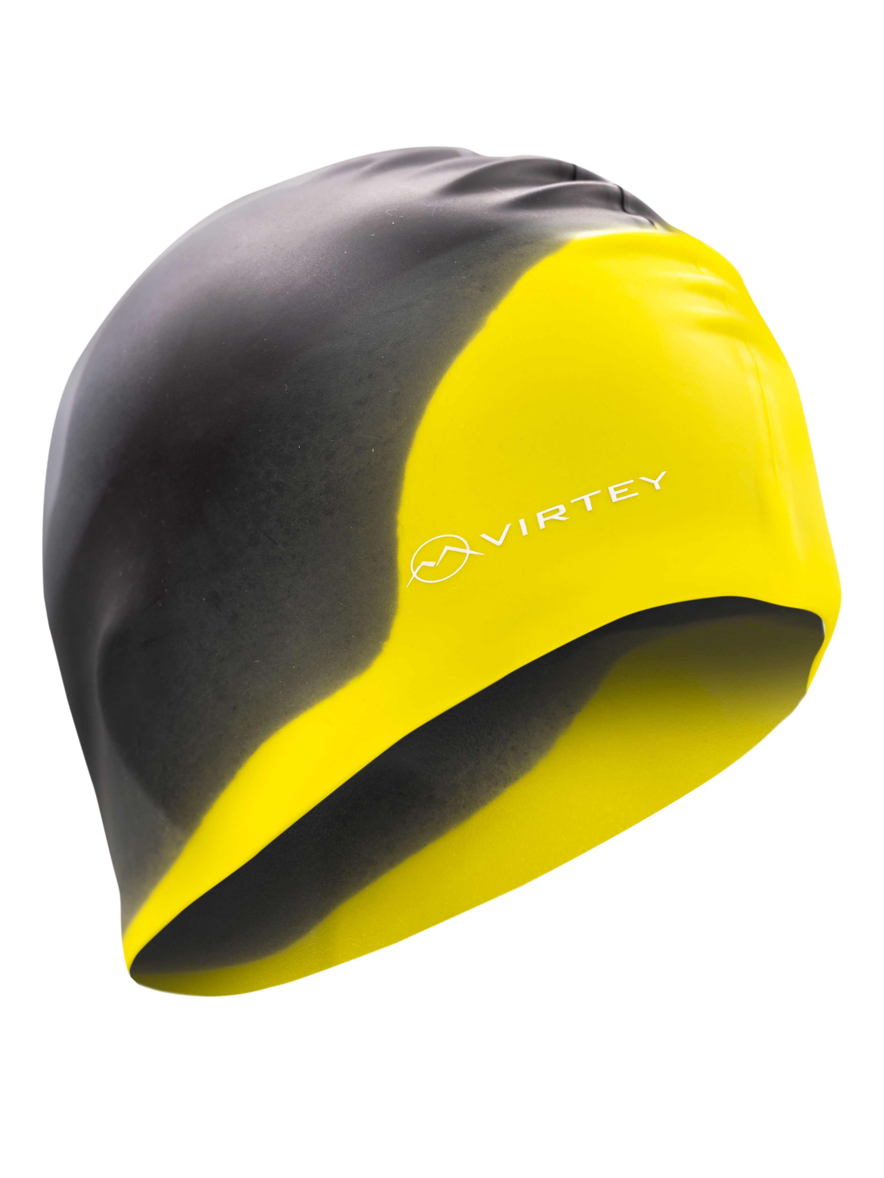 Шапочка для плавания Virtey SP021 Silicon  цв.желтый