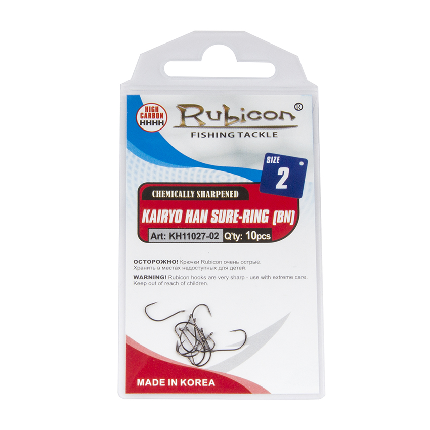 картинка Крючки Rubicon KH11027 Kairyo Han-Sure-Ring (10шт.) от магазина Спортсмен