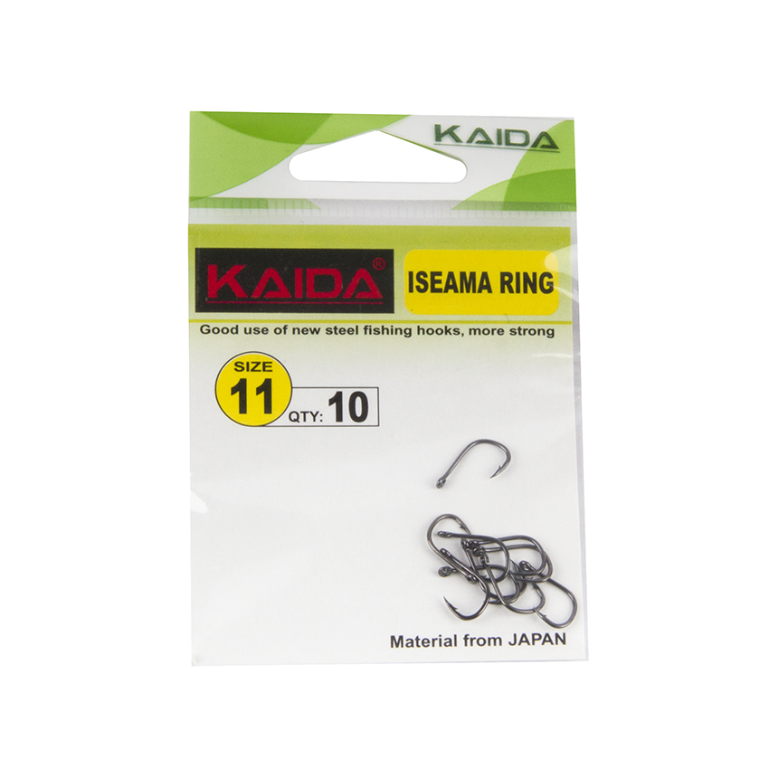 картинка Крючки Kaida Iseama ring (10шт) от магазина Спортсмен