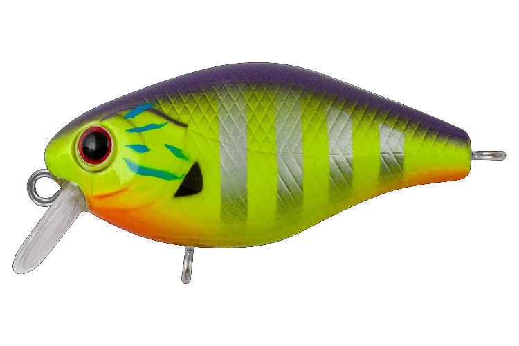 Воблер TsuYoki CHEF 38F (4,3гр, 0,3-0,7м) цв.серо-фиолетово-салатовый