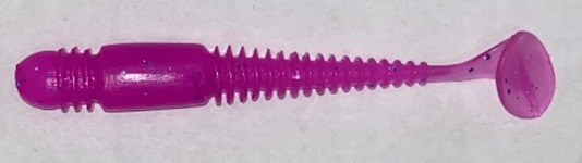 Приманка силиконовая AWEES Fry 3.9" (уп.5шт) цв.фиолетовый