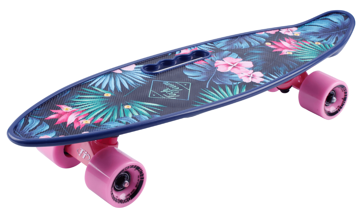 Пенниборд TT TLS-406 Fishboard 23 print  цв.синий