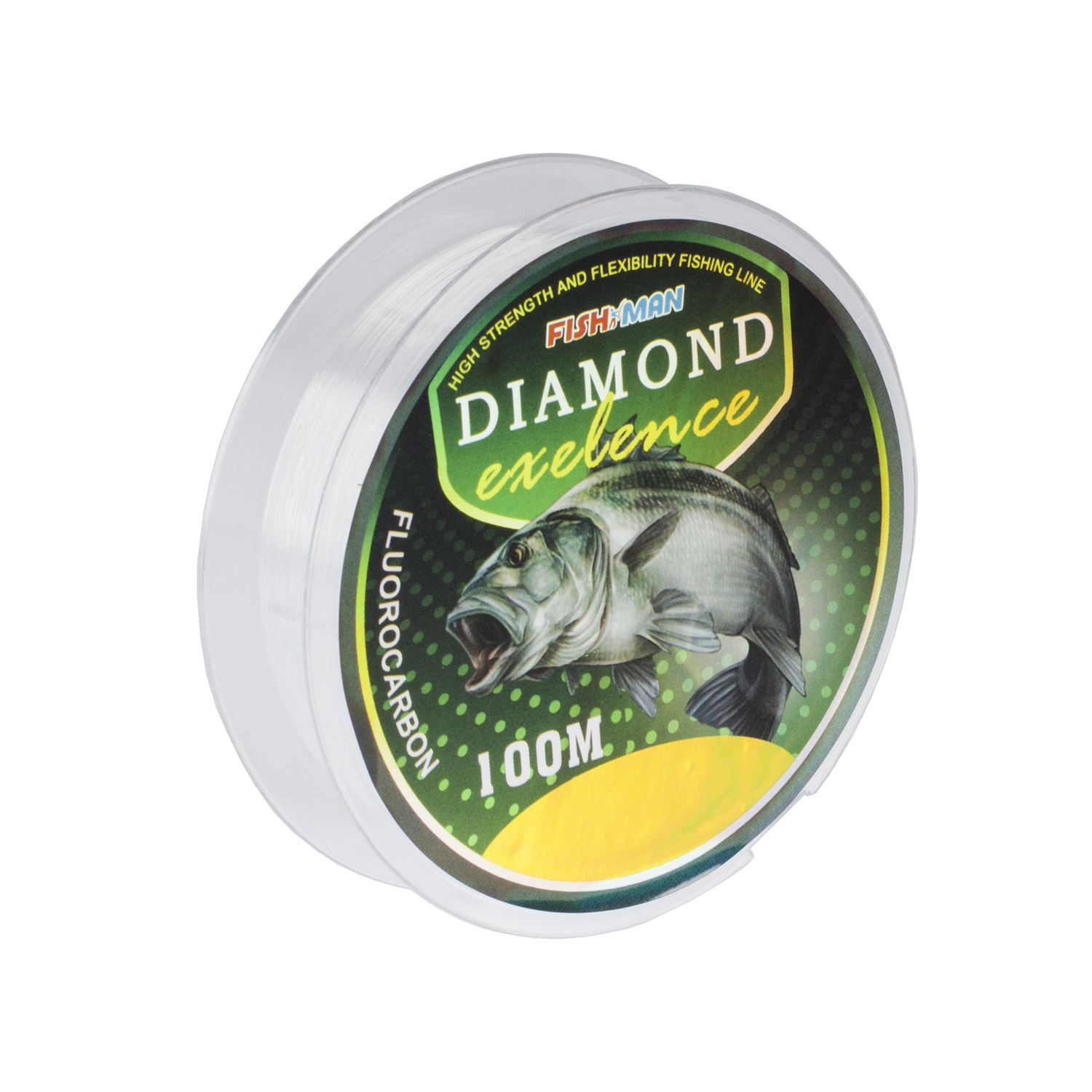 картинка Леска FishMan Diamomd прозрачная 100м от магазина Спортсмен