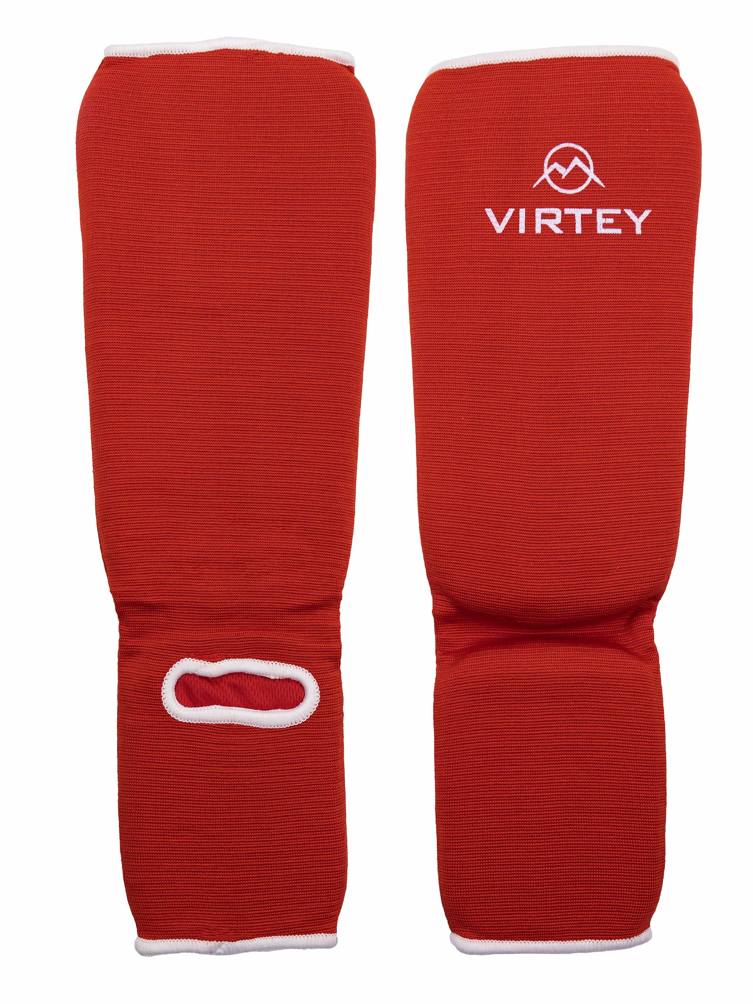 Защита голени и стопы Virtey SS01 XS-L цв.красный