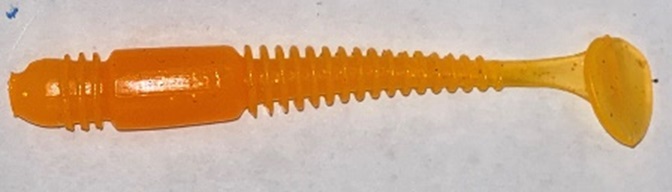 Приманка силиконовая AWEES Fry 3.9" (уп.5шт) цв.оранжевый