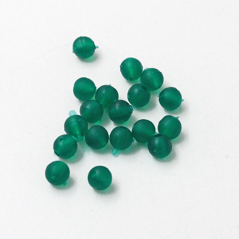 Бусина фидерная Namazu Soft Beads PVC (20шт.) цв.зеленый
