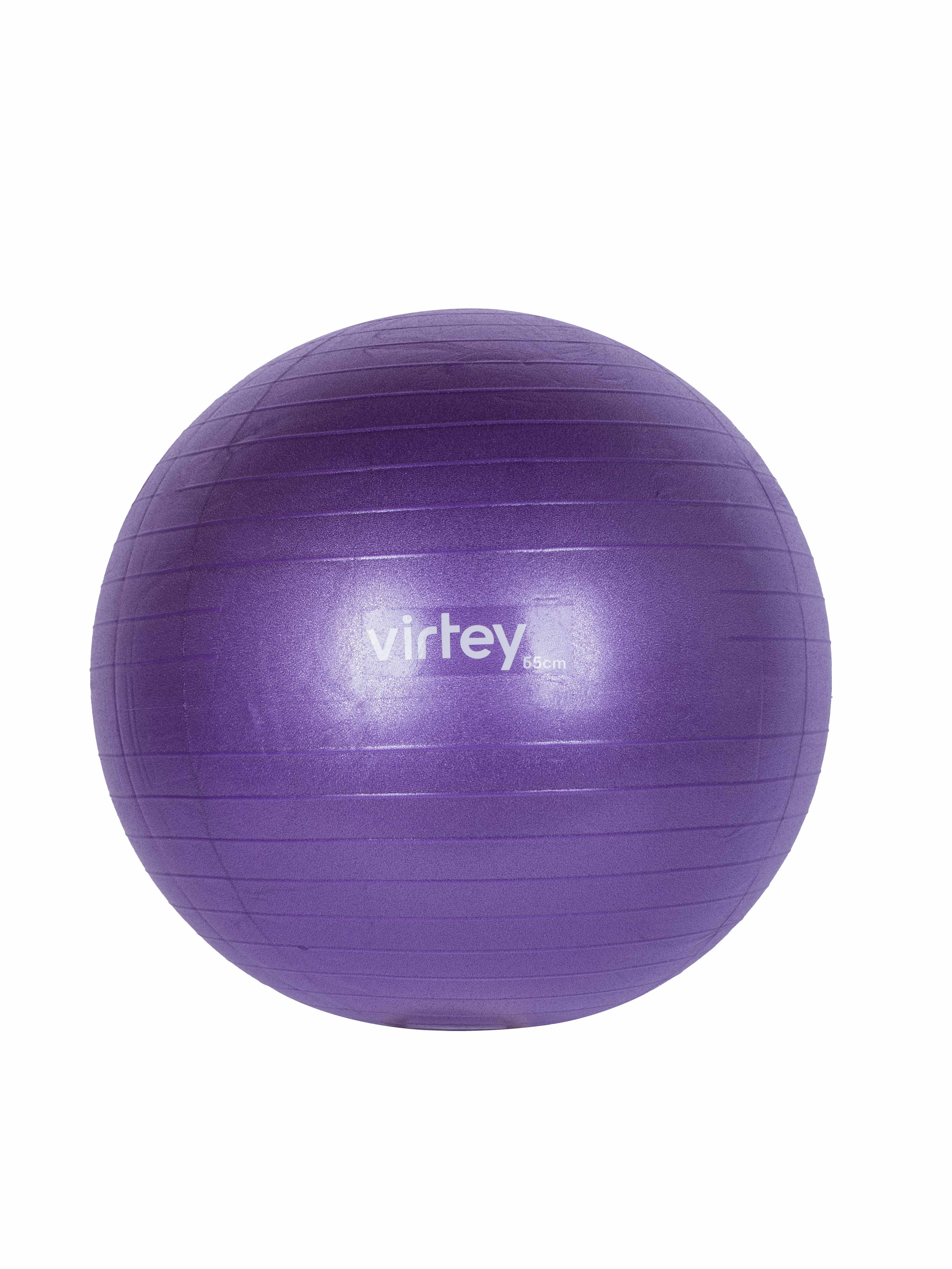 Фитбол Virtey LGB-1502 (антивзрыв) 65 см цв.фиолетовый