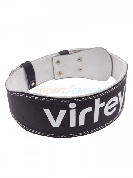 Пояс т/а Virtey WLB02 кожа S-XL цв.черный