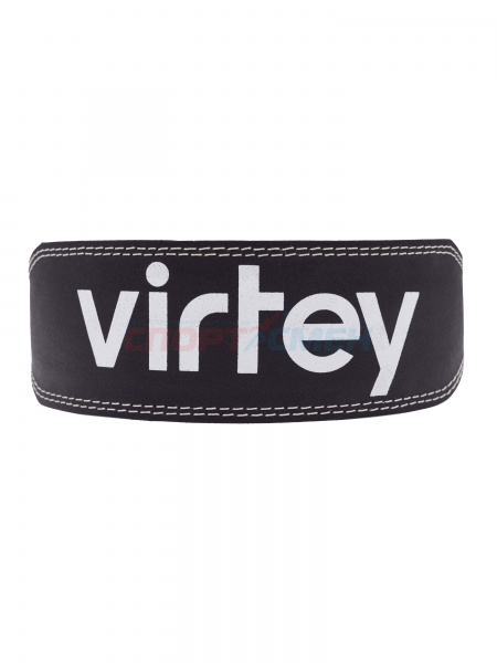 Пояс т/а Virtey WLB02 кожа S-XL цв.черный