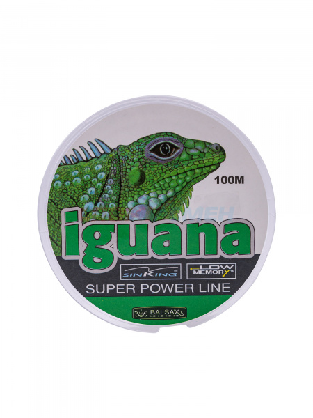 Леска. IGUANA прозрачная 100м