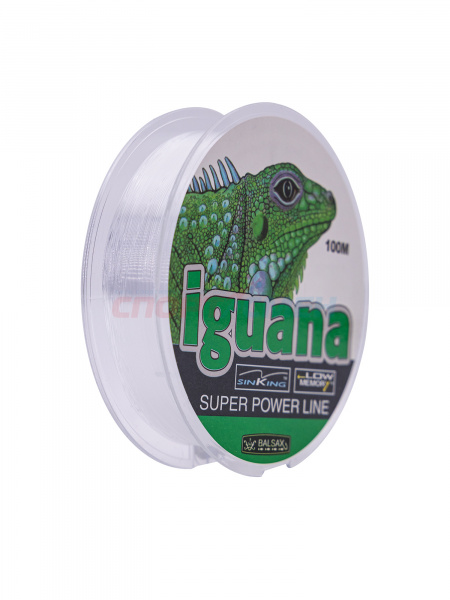 Леска. IGUANA прозрачная 100м