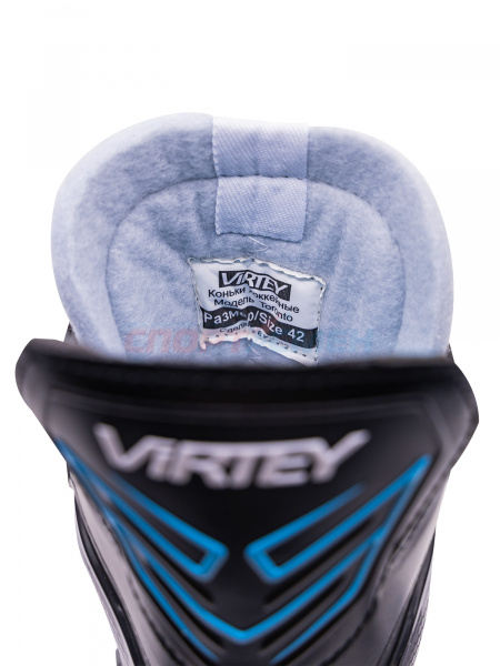 Коньки хоккейные Virtey Toronto PW-206V р.35-46 цв.черный