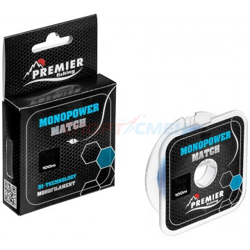 Леска Helios Monopower Match Blue 100м