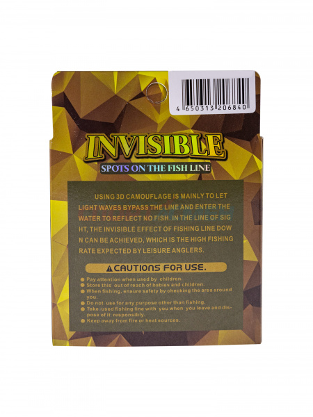 Леска. INVISIBLE 3D 100м