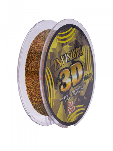 Леска. INVISIBLE 3D 100м