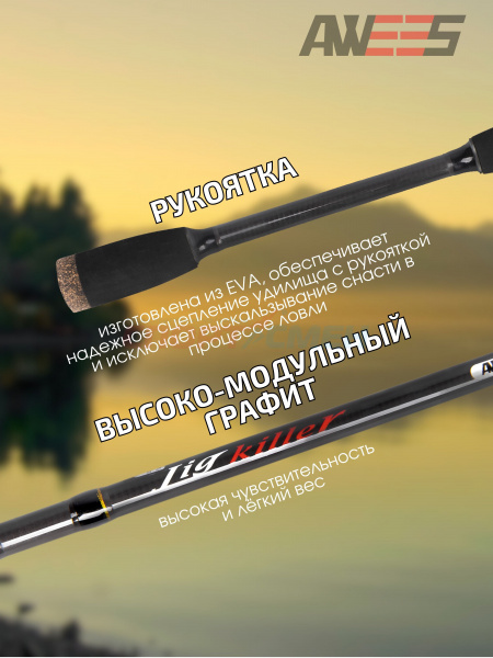 Спиннинг штекерный AWEES Jig Killer
