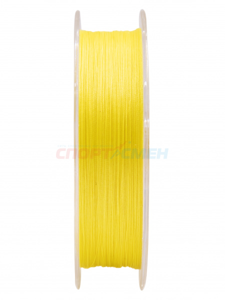Шнур плетёный AWEES PE-X8 Yellow 100м.