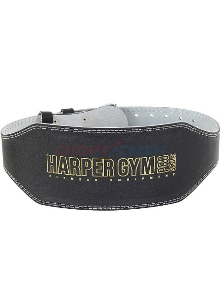 Пояс т/а (узкий) Haper Gim Pro JE-2623 черн. нат. кожа