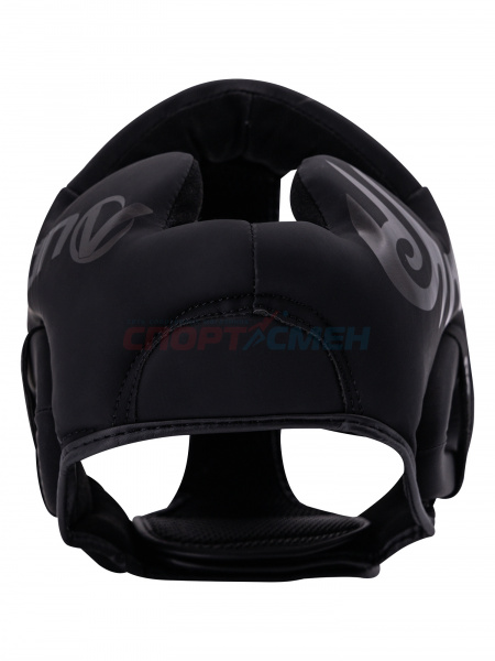 Шлем боксерский Virtey HG07 Tyson S-XL закрытый цв.черный