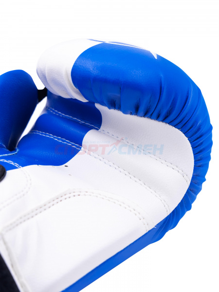 Перчатки боксерские Virtey BG06 X Fighting 6-14ун цв.сине-белый