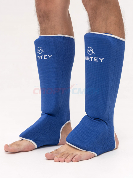 Защита голени и стопы Virtey SS01 XS-L цв.синий