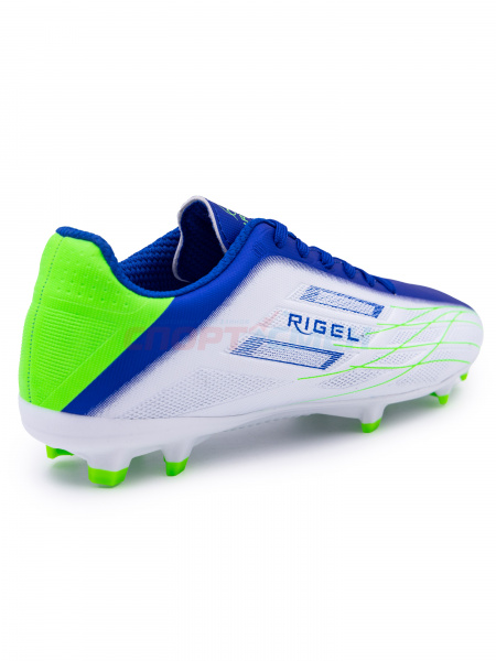 Бутсы Virtey 23883 Rigel р.33-45 цв.зелено-сине-белый