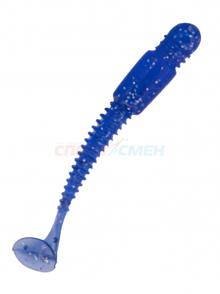 Приманка силиконовая AWEES Fry 2" (уп.11шт) цв.синий