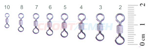 Вертлюг Rubicon 71002 X-Pattern (10шт.)