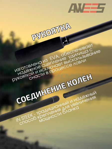 Спиннинг штекерный AWEES Blazer 25