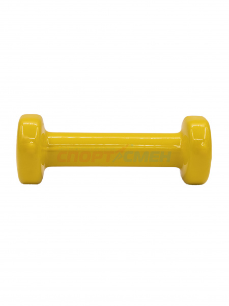 Гантель Virtey LKDB-504A виниловая 0,5кг yellow