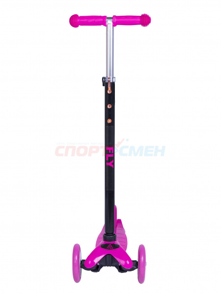 Самокат детский Virtey KM-A5-8 FLY  цв.розовый