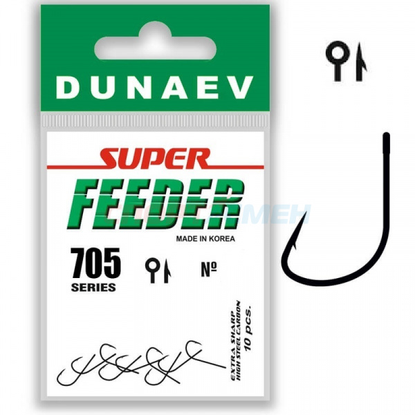 Крючки Dunaev Super Feeder 705 10шт.