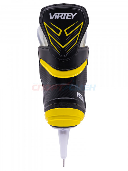 Коньки хоккейные Virtey Vegas PW-207 р.35-46 цв.желто-черный