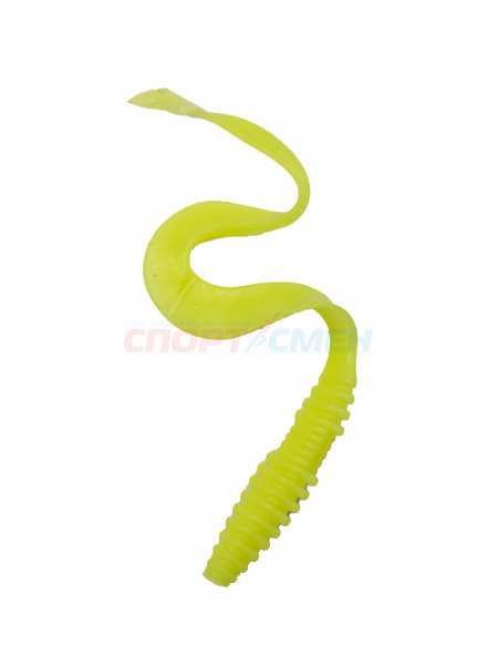 Приманка силиконовая AWEES Perch Desert 2,5" (уп.8шт) цв.желтый