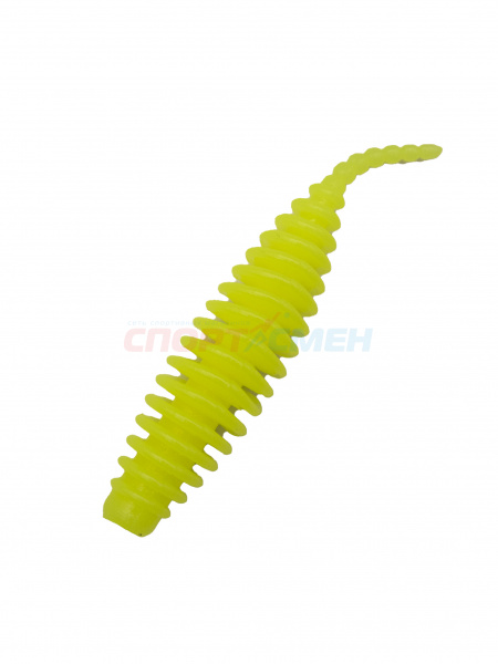 Приманка силиконовая AWEES Leech 1,5" (уп.11шт) цв.желтый